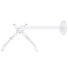 MULTIBRACKETS Mennyezeti/fali projektor konzol, M Universal Projector Ceiling Mount III (10/7.5 kg, white)