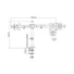 MULTIBRACKETS Asztali konzol (2 képernyős rögzítőkar), M Deskmount Basic Dual (15-27", max.VESA: 100x100 mm, 10 kg)