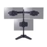 MULTIBRACKETS Asztali állvány (2 képernyős rögzítőkar), M VESA Desktopmount Dual Stand 24-32" (max.VESA: 200x100 mm)