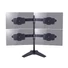 MULTIBRACKETS Asztali állvány (2 képernyős rögzítőkar), M VESA Desktopmount Dual Stand 24-32" (max.VESA: 200x100 mm)