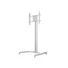 MULTIBRACKETS Gurulós padlóállvány, M Public Display Stand 180 HD Single Silver (55-80", max.VESA: 800x500 mm, 60 kg)
