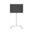 MULTIBRACKETS Gurulós padlóállvány, M Display Stand 180 Single Silver (32-65", max.VESA: 700x400 mm, 50 kg)