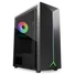 NJOY Ház Midi ATX ANIL Tápegység nélkül, USB2.0+3.0, Fekete RGB