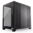 NJOY Ház Midi ATX AURA Tápegység nélkül, USB2.0+3.0, Fekete RGB