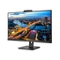 PHILIPS IPS monitor 27" 276B1JH, 2560x1440, 16:9, 350cd/m2, 4ms, USB-C(+dokkoló)/4xUSB/LAN/DP/HDMI, hangszóró/webkamera