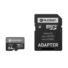 PLATINET Memóriakártya, PRO, microSDXC 64GB class10 UIII 90MB/s + ADAPTER