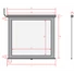 REFLECTA Fali Vászon, CrystalLine Motor 240x189 (236x177) cm (4:3)