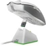 Razer Viper Ultimate + Charging Dock Mercury vezeték nélküli gamer egér, fehér
