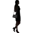 SAMSONITE NŐI Táska 144364-1041, H. Shoulder Bag M 3 Comp. (Black) -BE-HER