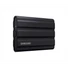 SAMSUNG Hordozható SSD T7 Shield, USB 3.2 Gen.2 (10Gbps), 2TB, Fekete