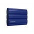 SAMSUNG Hordozható SSD T7 Shield, USB 3.2 Gen.2 (10Gbps), 2TB, Kék