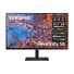 SAMSUNG IPS monitor 32" S80PB, 3840x2160, 16:9, 350cd/m2, 5ms, DisplayPort/HDMI/3xUSB/USB-C/LAN, Pivot