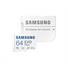 SAMSUNG Memóriakártya, EVO Plus microSD kártya (2021) 64GB, CLASS 10, UHS-1, U1, V10, A1, + Adapter, R130/W
