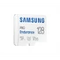 SAMSUNG Memóriakártya, PRO Endurance microSD kártya 128GB, CLASS 10, UHS-I (SDR104), + SD Adapter, R100/W40