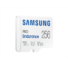 SAMSUNG Memóriakártya, PRO Endurance microSD kártya 256GB, CLASS 10, UHS-I (SDR104), + SD Adapter, R100/W40