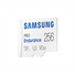 SAMSUNG Memóriakártya, PRO Endurance microSD kártya 256GB, CLASS 10, UHS-I (SDR104), + SD Adapter, R100/W40