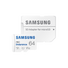 SAMSUNG Memóriakártya, PRO Endurance microSD kártya 64GB, CLASS 10, UHS-I (SDR104), + SD Adapter, R100/W30