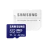 SAMSUNG Memóriakártya, PRO Plus microSDXC kártya 512GB, CLASS 10, UHS-I, U3, V30, A2, + Adapter, R180/W130