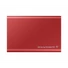 SAMSUNG Hordozható SSD T7 USB 3.2 500GB (Piros)