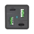 SANDBERG 230V-os tápegység, 4in1 Charger 2xUSB-C 2xUSB 65W