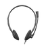 SBOX HS-707 Fejhallgató, HEADSET + MICROPHONE, Fekete