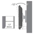 SBOX LCD-100 fali konzol dönthető, 100x100, 13"-30", max 15 kg
