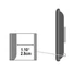 SBOX PLB-2544F fali konzol, fix, 32"-55", 400x400, max 35 kg