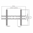 SBOX PLB-2546T fali konzol, dönthető, 37"-70", 640x400, max 35 kg
