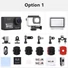 SJCAM Professional Action Camera SJ8 Pro, Black, WIFI, 4K, 12MP, 2,33 LCD, 1200mAh, 8x digitális zoom, távírányító