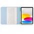 TECH-PROTECT APPLE IPAD 10.9 (`22) TABLET TOK ON/OFF FUNKCIÓVAL, APPLE PENCIL TARTÓVAL, BILLENTYŰZETTEL - BLUE (ECO CS.)