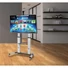 TECHLY ICA-TR24 gurulós teleszkópos padlóállvány, 60-100" LED/LCD kijelzőhöz