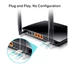 TP-LINK 3G/4G Modem + Wireless Router N-es 300Mbps 1xWAN(100Mbps) + 2xLAN(100Mbps) + 1xTelefon port, TL-MR6500v