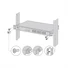 TP-LINK Kiegészítő - Rack Mount Kit 19-inch, RACKMOUNT KIT-19