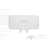 UBiQUiTi Wireless Access Point DualBand 1x1000Mbps + 1x10Gbps ICM, 1,7Gbps, kültéri - UWB-XG