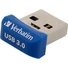 VERBATIM Pendrive, 32GB, USB 3.0, 80/25MB/sec, "NANO STORE ´N´ STAY"