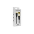 White Shark BOA-2 8K HDMI-HDMI kábel (M-M), 2m, fekete