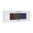 White Shark GK-2201B-US RONIN-B fekete membrán gamer billentyűzet (US)