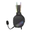 White Shark OX RGB gamer fejhallgató mikrofonnal