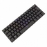 White Shark SHINOBI mechanikus (blue switch) gamer billentyűzet, fekete (magyar)