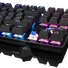 White Shark SPARTAN mechanikus (blue swtich) fém gamer billentyűzet (angol)