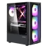 ZALMAN Ház Midi ATX N4 Tápegység nélkül, Fekete RGB