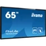 iiyama 24/7 interaktív kijelző, 64,5", 3840x2160, 16:9, 500cd, 8ms, 1200:1, HDMI/USB/Ethernet, T6562AS