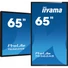 iiyama 24/7 interaktív kijelző, 64,5", 3840x2160, 16:9, 500cd, 8ms, 1200:1, HDMI/USB/Ethernet, T6562AS