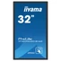 iiyama 24/7 interaktív kijelző, 31,5", 1920x1080, 16:9, 500cd, 8ms, 3000:1,VGA/HDMI/DP, TF3239MSC, fekete