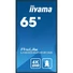 iiyama Prolite 24/7 IPS LFD 64.5" LH6554UHS-B1AG, 3840x2160, 16:9, 500cd/m2, 8ms, DVI/VGA/HDMI/DP/USB/LAN/Wifi,  pivot