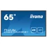 iiyama Prolite 24/7 IPS LFD 64.5" LH6570UHB-B1, 3840x2160, 16:9, 700cd/m2, 8ms, HDMI/USB/RS232/LAN, pivot