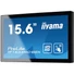 iiyama touch monitor, 15,6", 1920x1080, 16:9, 405cd, 28ms, 700:1,VGA/HDMI/DP, open frame, TF1634MC