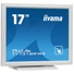 iiyama touch monitor, 17", 1280x1024, 5:4, 200cd, 5ms, 1000:1,VGA/HDMI/DP, T1731SR, fehér