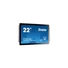 iiyama touch monitor, 21,5", 1920x1080, 16:9, 315cd, 14ms, 1000:1,VGA/HDMI/DP, Open frame, TF2215MC